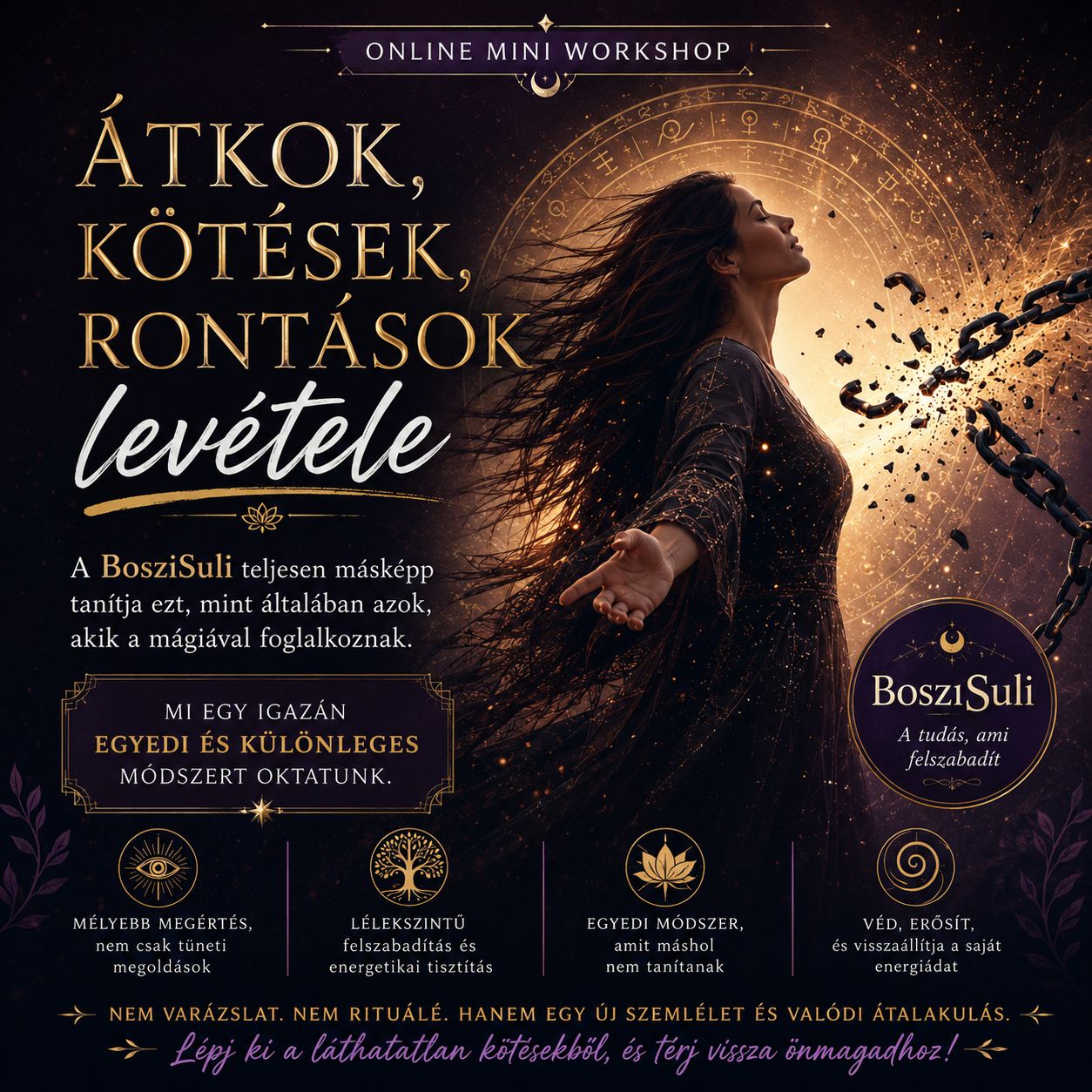 Átkok, kötések, rontások levétele